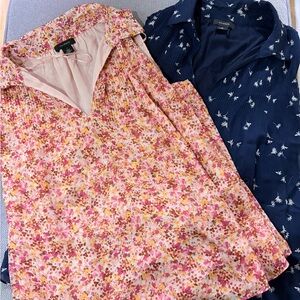 Halogen Pleated Chiffon Top